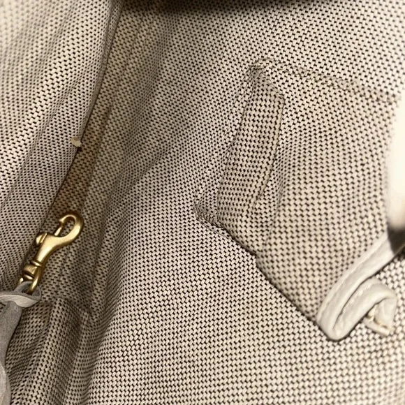 Dooney and Bourke vintage hobo purse in the color cream. - Picture 7 of 14